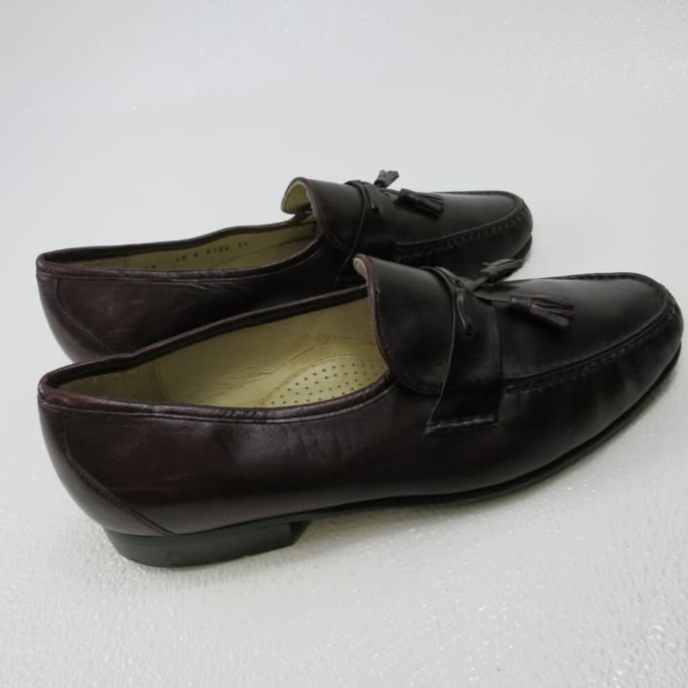 E. T. Wright Tassel Leather Dress Loafers Shoes Men's Fashion Footwear 11 EEE - Picture 5 of 7